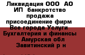 Ликвидация ООО, АО, ИП, банкротство, продажа, присоединение фирм - Все города Услуги » Бухгалтерия и финансы   . Амурская обл.,Завитинский р-н